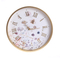 wooden MDF wall clock home decorative round shape simple modern design