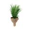head face shaped ceramic flower pots & planters with artificial plant for home decoration