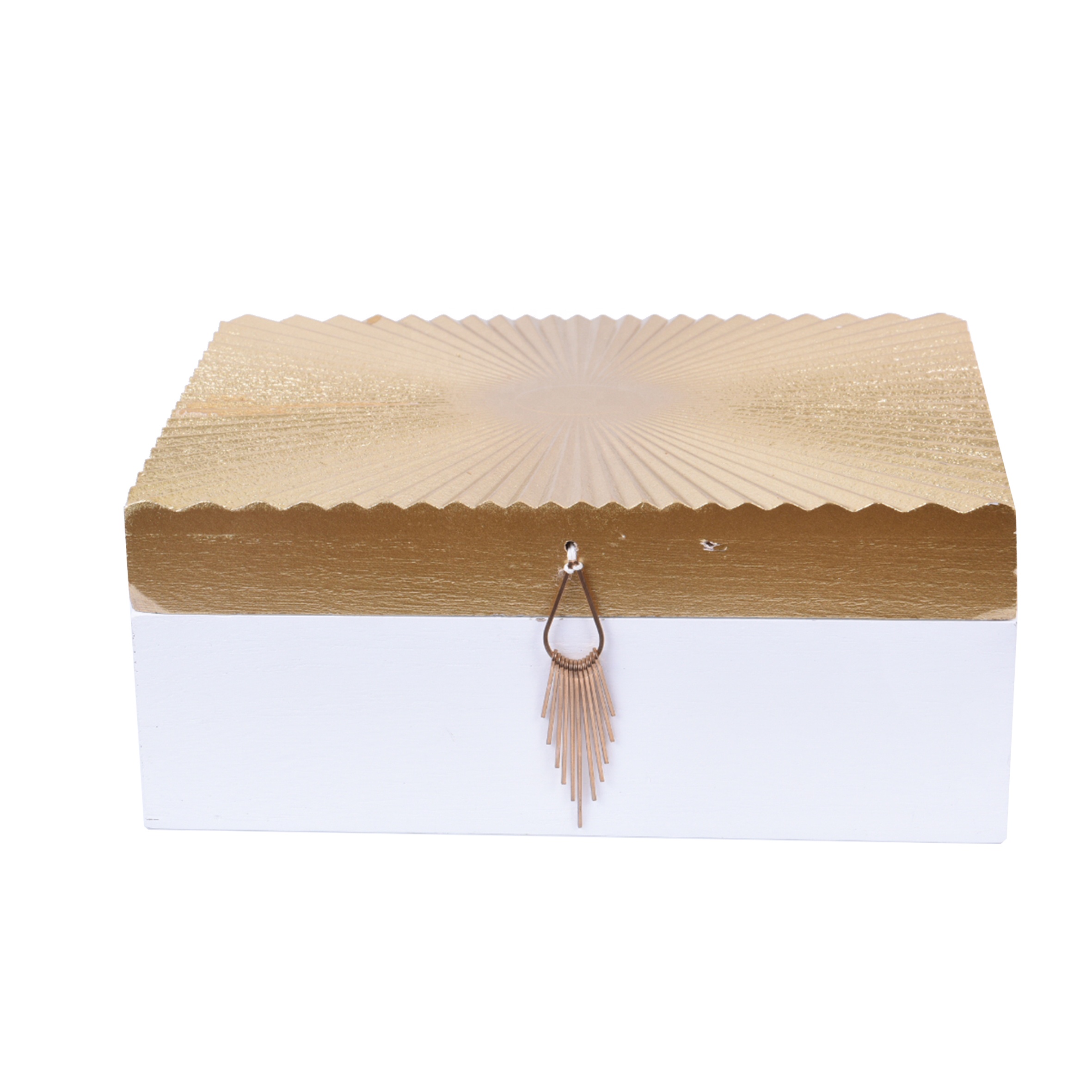 Golden Luxury wooden storage box
