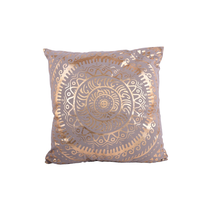 Sensorial Delight Nordic Bright Geometric Abstract Gilded Sofa Pillow Cover Home Bedroom Cushion