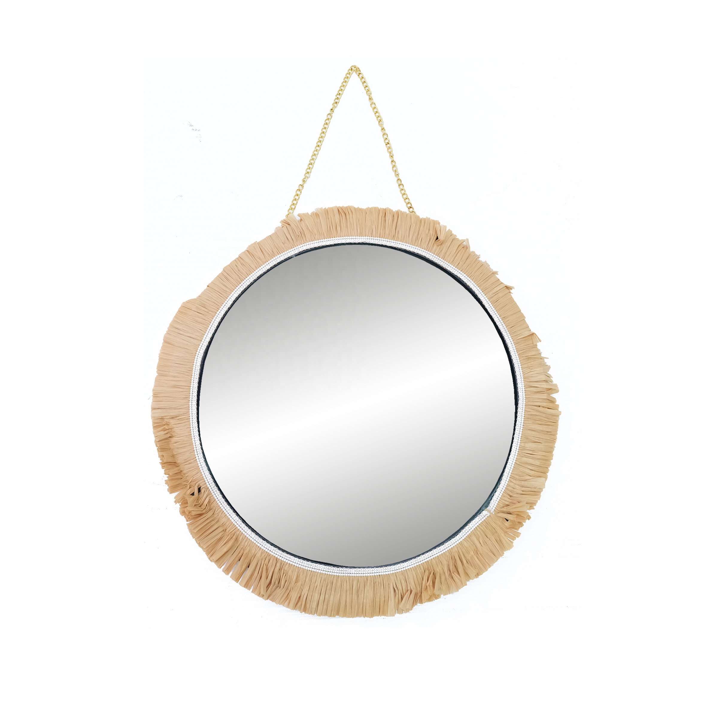 spring home fashion decoration metal wall dressing mirror makeup mirror
