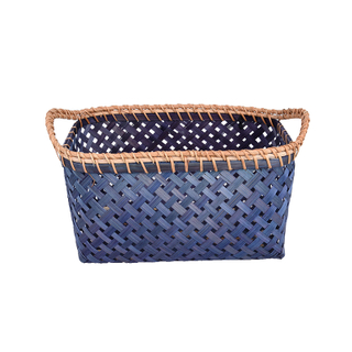 Indigo storage basket