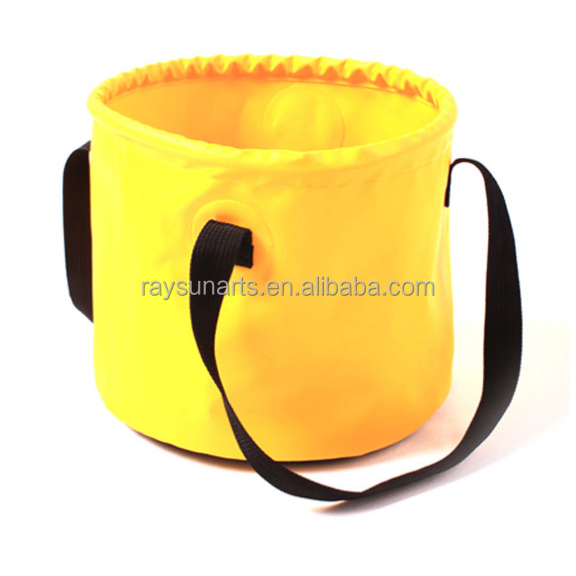 Multifunctional Collapsible Portable Travel Outdoor Folding Bucket for Camping Hiking Travelling Fishing Washing