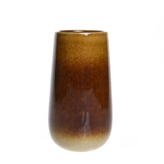 Privacy Mode Ceramic Smooth Graded Narrow Mouth Vase for Home Decor