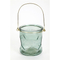 Transparent Glass Jar With Handle, 4.3" Tall