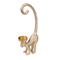 Home Decor Accessories Poly monkey candle holder